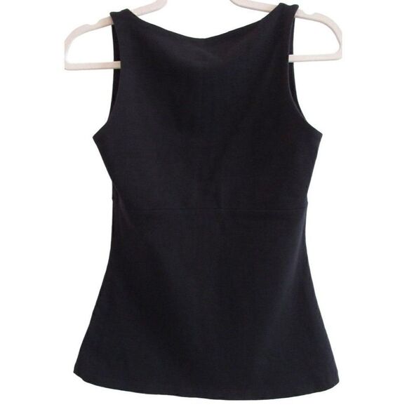 Eddie Bauer Black Cotton Stretch Tank Top XS - Picture 3 of 3